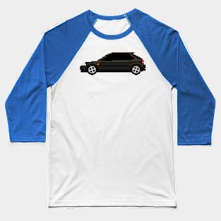 Honda Civic EK Pixelart Baseball T-Shirt